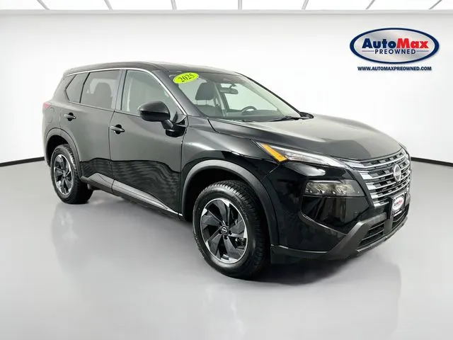 Black 2025 Nissan Rogue SV for sale in Marlborough, MA
