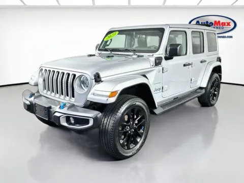 Another view of 2023 Jeep Wrangler Sahara 4xe for sale in Marlborough, MA at AutoMax Marlborough