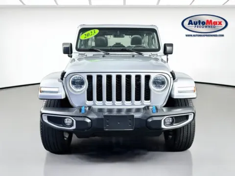 Photos of 2023 Jeep Wrangler Sahara 4xe for sale in Marlborough, MA at AutoMax Marlborough