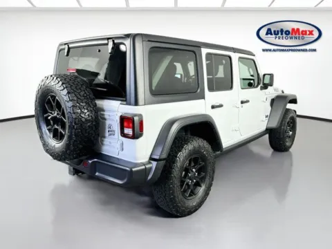Photos of 2024 Jeep Wrangler Willys 4xe for sale in Marlborough, MA at AutoMax Marlborough
