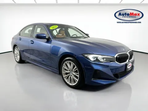 Blue 2023 BMW 3 Series 330i xDrive for sale in Marlborough, MA