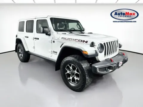 White 2019 Jeep Wrangler Unlimited Rubicon for sale in Marlborough, MA