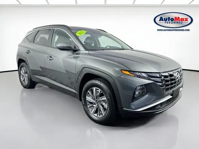 Gray 2023 Hyundai Tucson Hybrid Blue for sale in Marlborough, MA