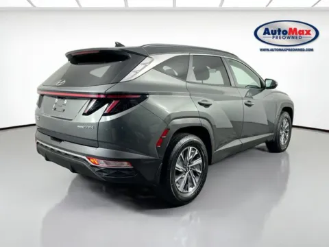 Photos of 2023 Hyundai Tucson Hybrid Blue for sale in Marlborough, MA at AutoMax Marlborough