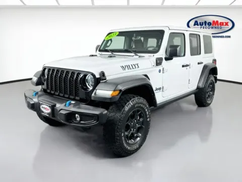 More photos of 2023 Jeep Wrangler Willys 4xe at AutoMax Marlborough, MA
