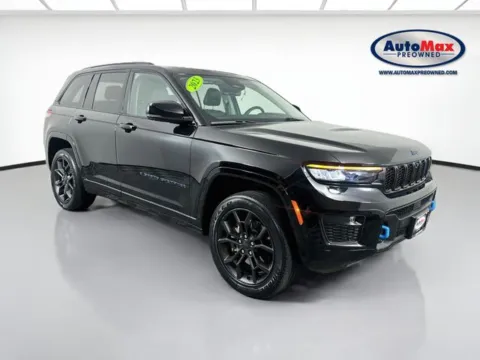Black 2023 Jeep Grand Cherokee 4xe for sale in Marlborough, MA