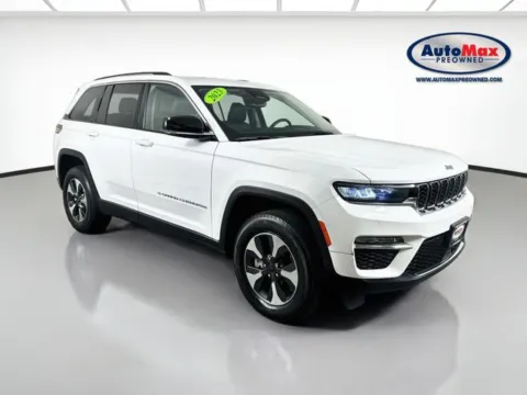 White 2023 Jeep Grand Cherokee 4xe for sale in Marlborough, MA