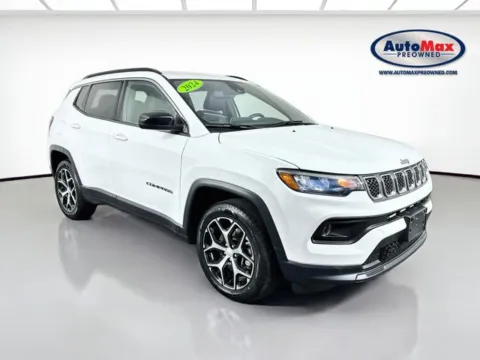 White 2024 Jeep Compass Latitude for sale in Marlborough, MA