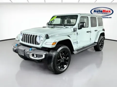 Another view of 2024 Jeep Wrangler Sahara 4xe for sale in Marlborough, MA at AutoMax Marlborough