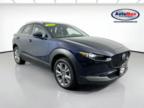 Blue 2022 Mazda CX-30 2.5 S Premium Package for sale in Marlborough, MA