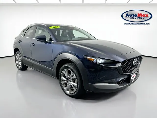 Blue 2022 Mazda CX-30 2.5 S Premium Package for sale in Marlborough, MA