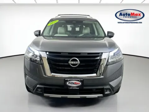 Photos of 2022 Nissan Pathfinder Platinum for sale in Marlborough, MA at AutoMax Marlborough