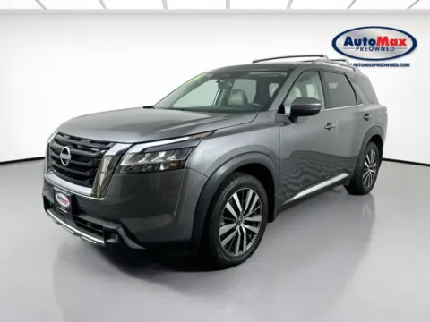 Another view of 2022 Nissan Pathfinder Platinum for sale in Marlborough, MA at AutoMax Marlborough