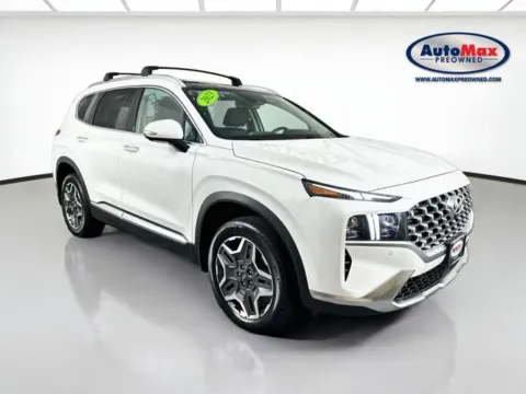 White 2023 Hyundai Santa Fe Plug-In Hybrid Limited for sale in Marlborough, MA