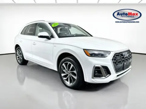 White 2023 Audi Q5 45 S line Premium for sale in Marlborough, MA