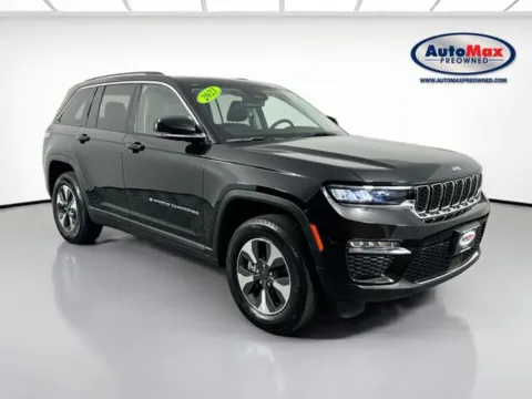 Black 2023 Jeep Grand Cherokee 4xe for sale in Marlborough, MA