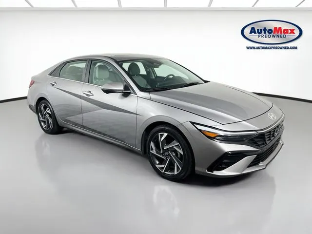 Gray 2024 Hyundai Elantra Limited for sale in Marlborough, MA