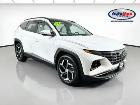 White 2023 Hyundai Tucson Limited for sale in Marlborough, MA