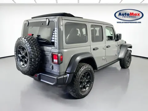 Photos of 2023 Jeep Wrangler Willys 4xe for sale in Marlborough, MA at AutoMax Marlborough