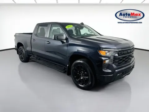 Gray 2023 Chevrolet Silverado 1500 Custom for sale in Marlborough, MA