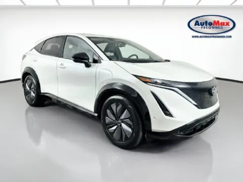 White 2024 Nissan Ariya PLATINUM+ e-4ORCE for sale in Marlborough, MA