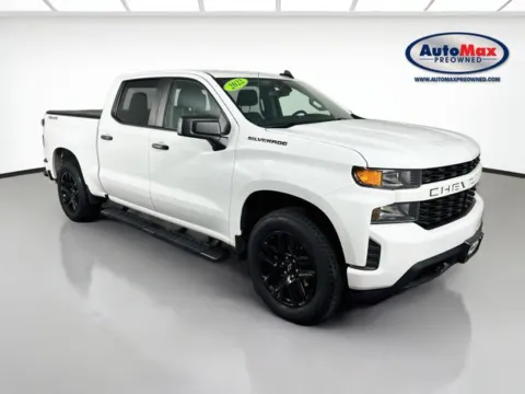 White 2022 Chevrolet Silverado 1500 LTD Custom for sale in Marlborough, MA