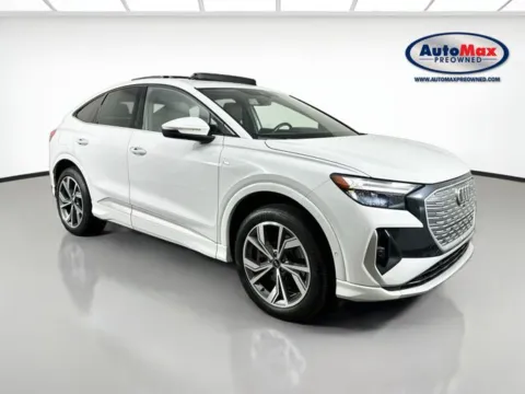 White 2024 Audi Q4 Sportback e-tron Premium Plus for sale in Marlborough, MA