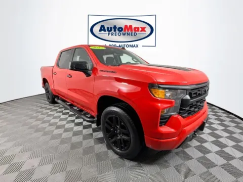 Red 2023 Chevrolet Silverado 1500 Custom for sale in Marlborough, MA