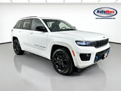 White 2024 Jeep Grand Cherokee 4xe for sale in Marlborough, MA