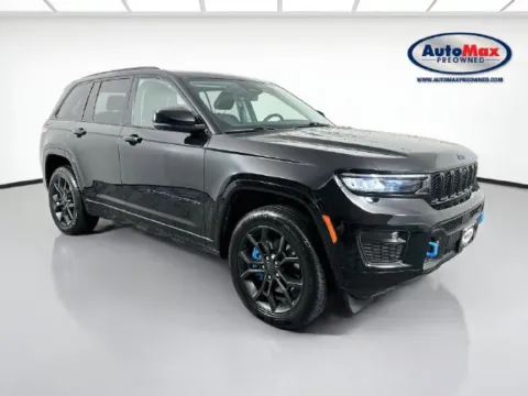 Black 2023 Jeep Grand Cherokee 4xe for sale in Marlborough, MA