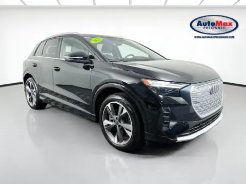 Black 2022 Audi Q4 e-tron Premium Plus for sale in Marlborough, MA