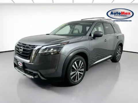 Another view of 2022 Nissan Pathfinder Platinum for sale in Marlborough, MA at AutoMax Marlborough