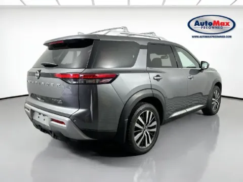 Photos of 2022 Nissan Pathfinder Platinum for sale in Marlborough, MA at AutoMax Marlborough