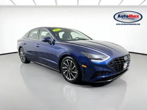 Blue 2020 Hyundai Sonata Limited for sale in Marlborough, MA