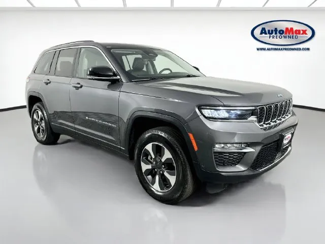 Gray 2023 Jeep Grand Cherokee 4xe for sale in Marlborough, MA