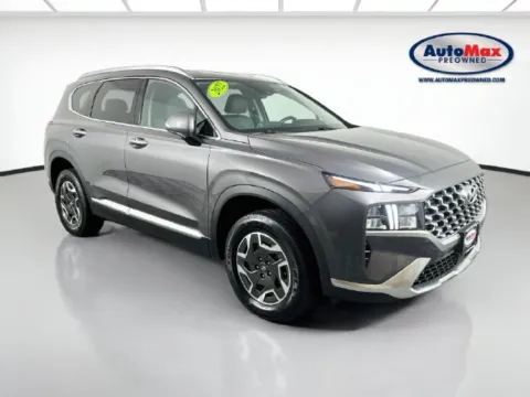 Gray 2022 Hyundai Santa Fe Hybrid Blue for sale in Marlborough, MA