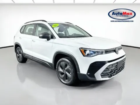 White 2025 Volkswagen Taos 1.5T S for sale in Marlborough, MA