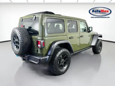 Photos of 2024 Jeep Wrangler Willys 4xe for sale in Marlborough, MA at AutoMax Marlborough