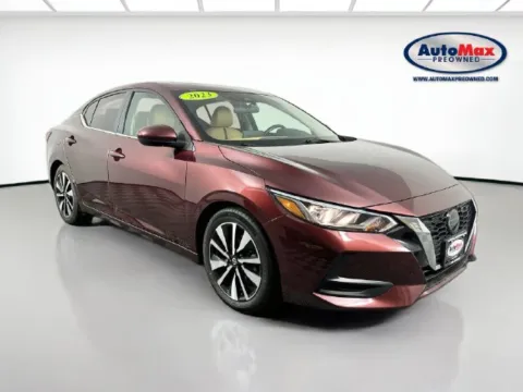 Red 2023 Nissan Sentra SV for sale in Marlborough, MA