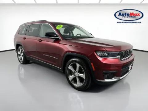 Red 2021 Jeep Grand Cherokee L Limited for sale in Marlborough, MA