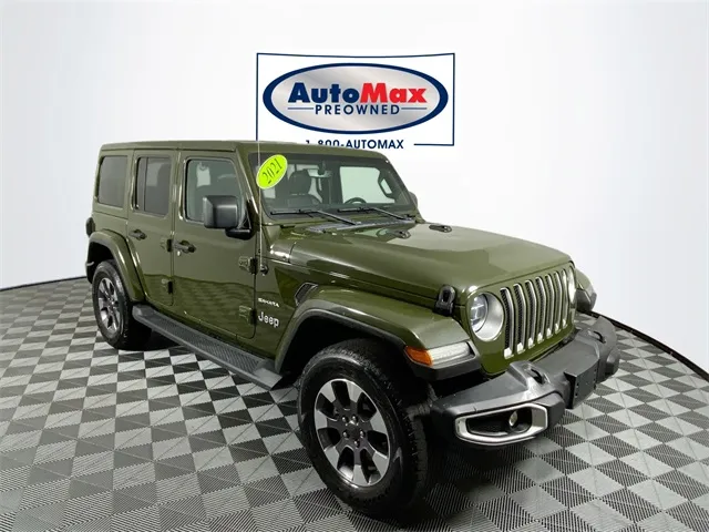 2021 Jeep Wrangler Unlimited Sahara for sale in Marlborough, MA