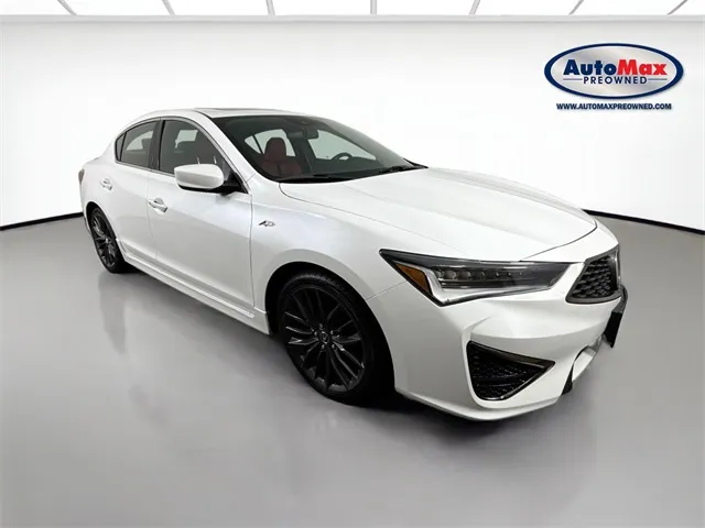White 2022 Acura ILX Premium and A-SPEC Packages for sale in Marlborough, MA