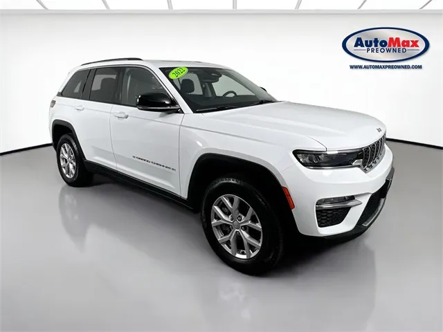 White 2022 Jeep Grand Cherokee Limited for sale in Marlborough, MA