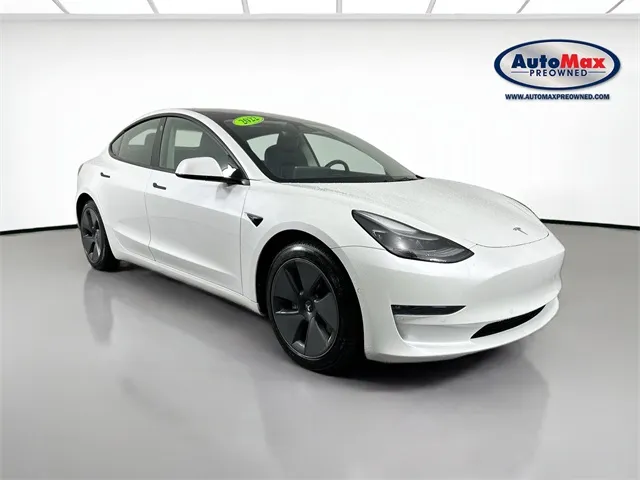 White 2022 Tesla Model 3 Long Range for sale in Marlborough, MA