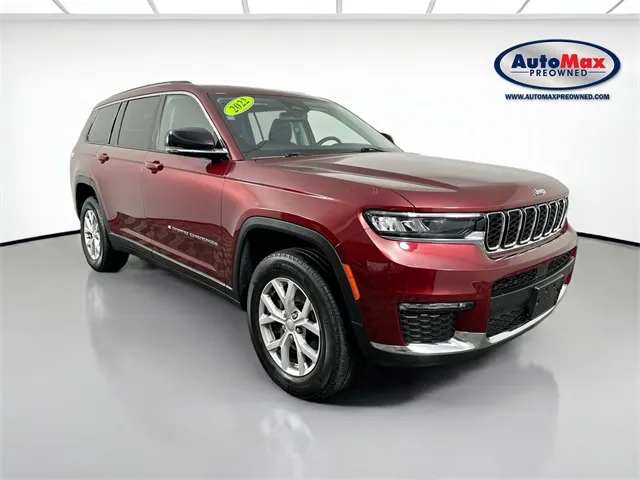 Red 2022 Jeep Grand Cherokee L Limited for sale in Marlborough, MA