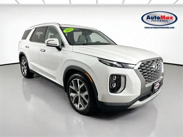 White 2022 Hyundai Palisade SEL for sale in Marlborough, MA