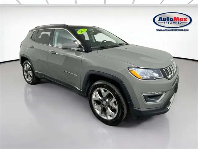 Gray 2020 Jeep Compass Limited for sale in Marlborough, MA