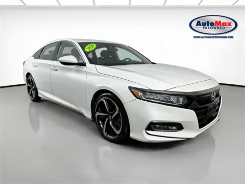 White 2020 Honda Accord Sport for sale in Marlborough, MA