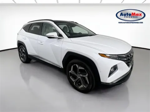 White 2022 Hyundai Tucson Limited for sale in Marlborough, MA
