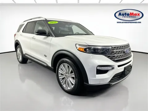 White 2022 Ford Explorer King Ranch for sale in Marlborough, MA
